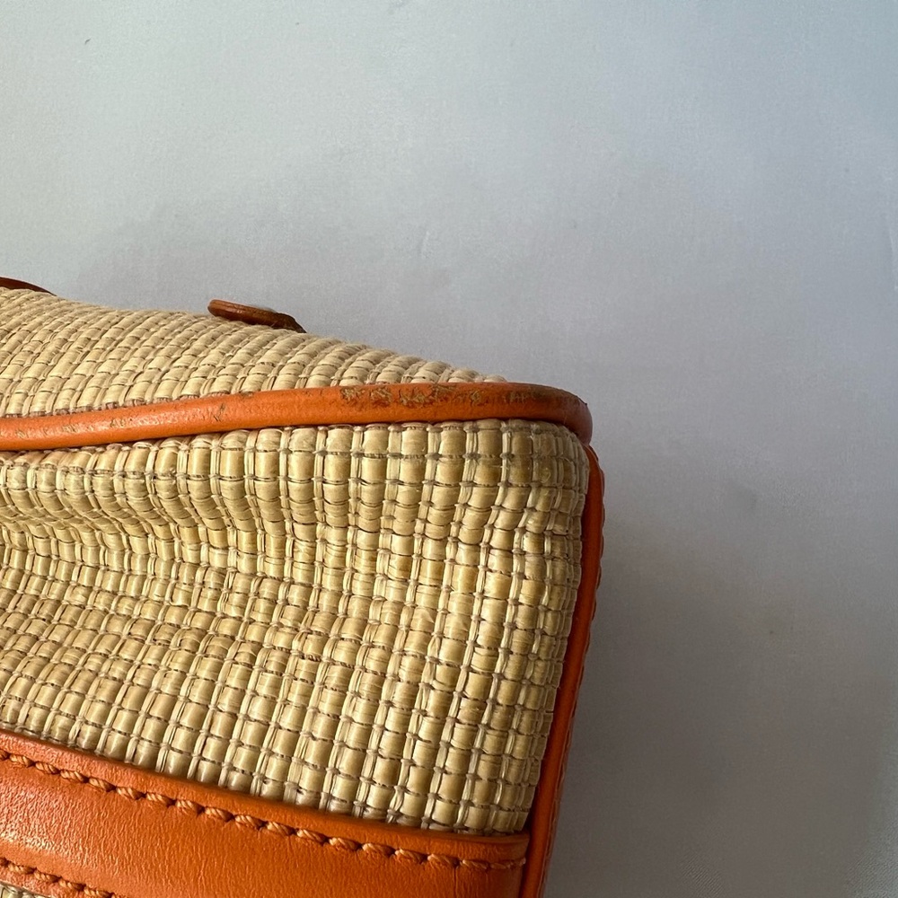 Preston & York Orange and Tan Shoulder Bag - Picture 3 of 13